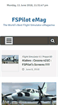 Mobile Screenshot of flightsimulatorpilot.com